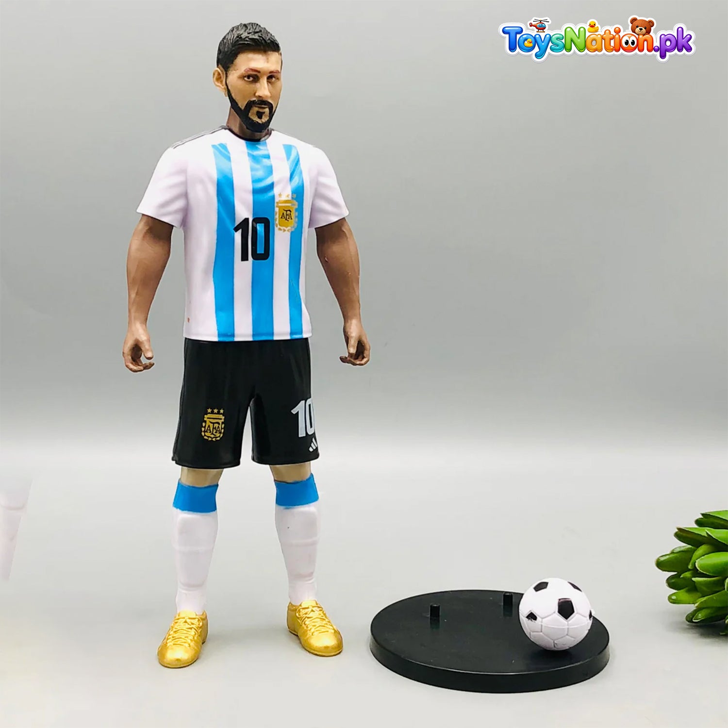 Premium 10-Inch Football Player Action Figure - Collectible Sports Toy