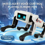 Smart AI Robot Dog - Remote Control Interactive Pet with LED Eyes