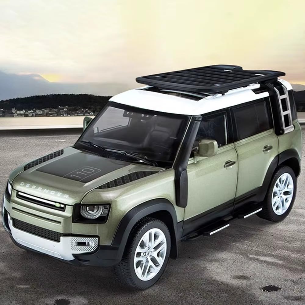 1:16 Scale RC Land Rover Defender - Remote Control Off-Road Vehicle with Rechargeable Battery Main image