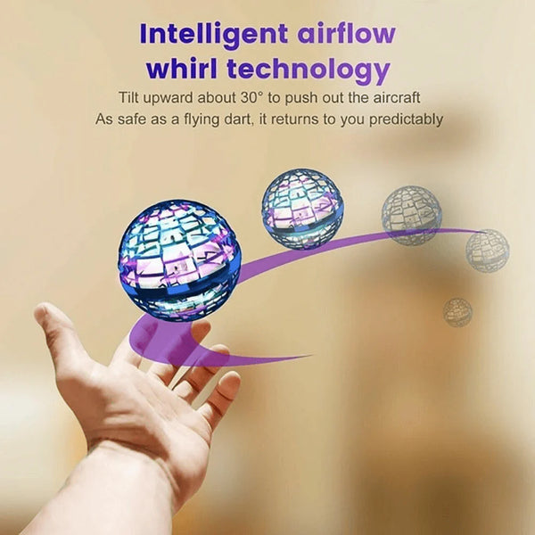 Gyrosphere Flying Spinner Ball for Kids