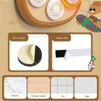 Kids Boxing Toy with Music & Lights - Interactive Bear Punching Bag Game