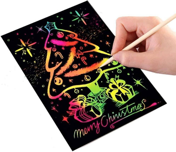 Scratch Painting Note Book for Kids