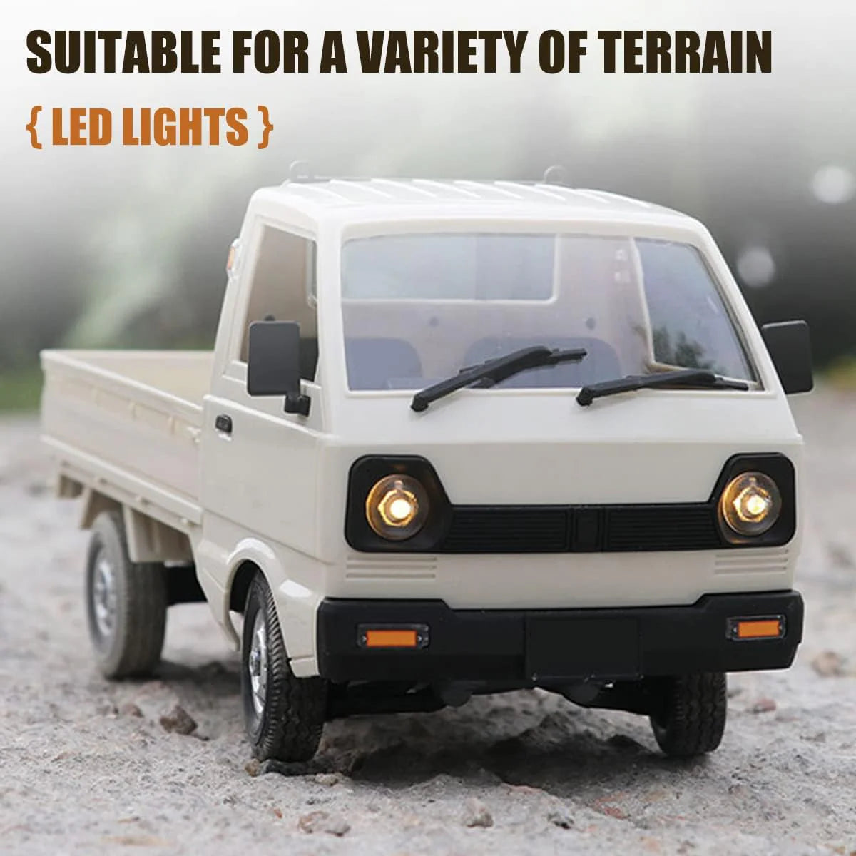 Remote Control Suzuki Pickup - 1:10 RC Off-Road Truck with 4WD & Drift