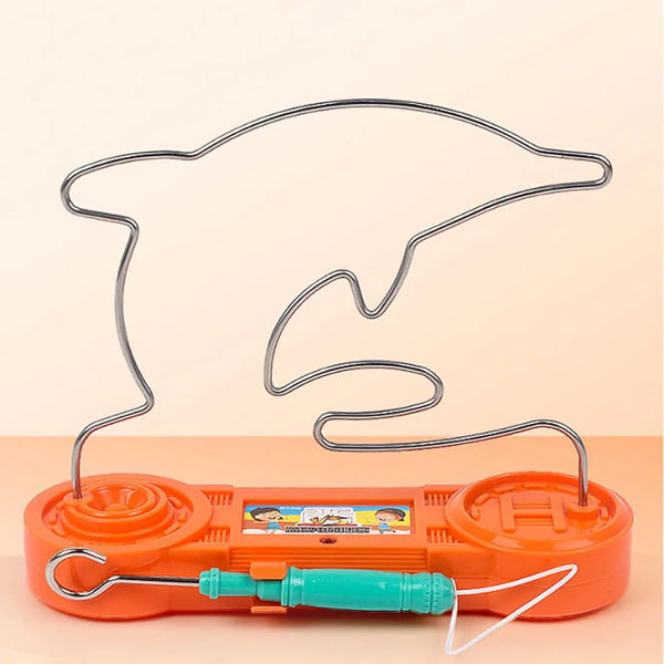 Hand Steady Electric Shock Maze Game - Skill & Coordination Challenge Toy