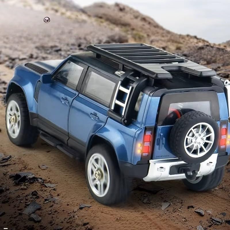 1:16 Scale RC Land Rover Defender - Remote Control Off-Road Vehicle with Rechargeable Battery Secondary image