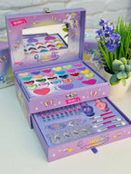 Magical Unicorn Makeup Kit for Kids - Washable Pretend Play Cosmetics Set