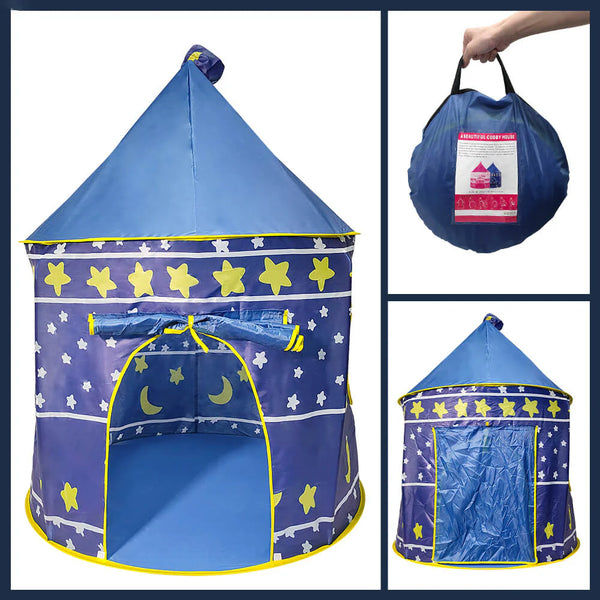 Kids Play Tent House - Beautiful Cubby Tent for Indoor & Outdoor Play
