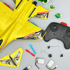 SU-35 RC Foam Plane - 2.4G Remote Control Glider with LED Night Lights