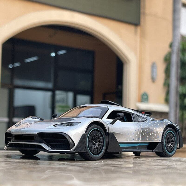 1:24 Scale Mercedes-Benz AMG One Die-Cast Model - Hypercar with Light & Sound