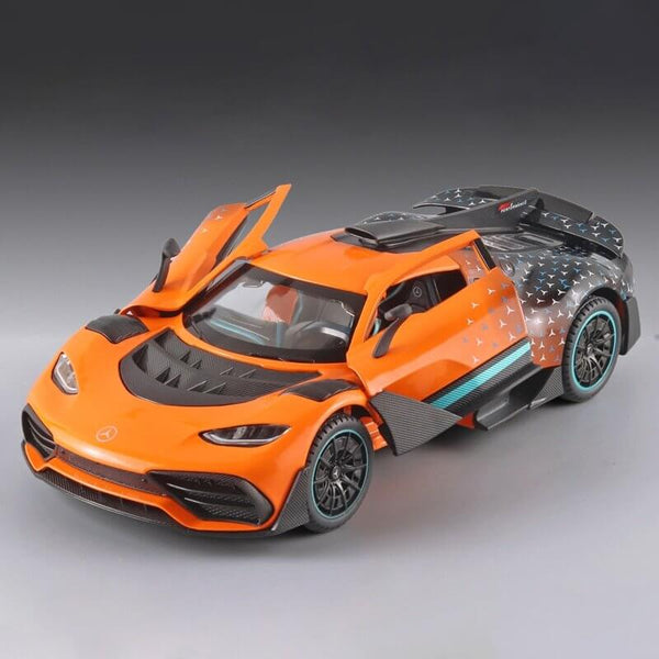 1:24 Scale Mercedes-Benz AMG One Die-Cast Model - Hypercar with Light & Sound