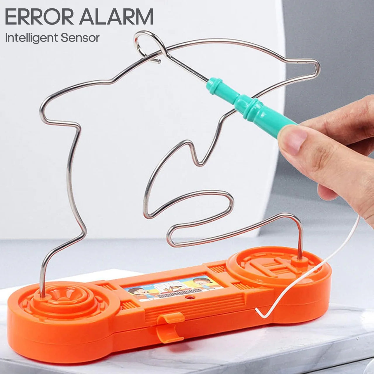 Hand Steady Electric Shock Maze Game - Skill & Coordination Challenge Toy