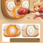Kids Boxing Toy with Music & Lights - Interactive Bear Punching Bag Game