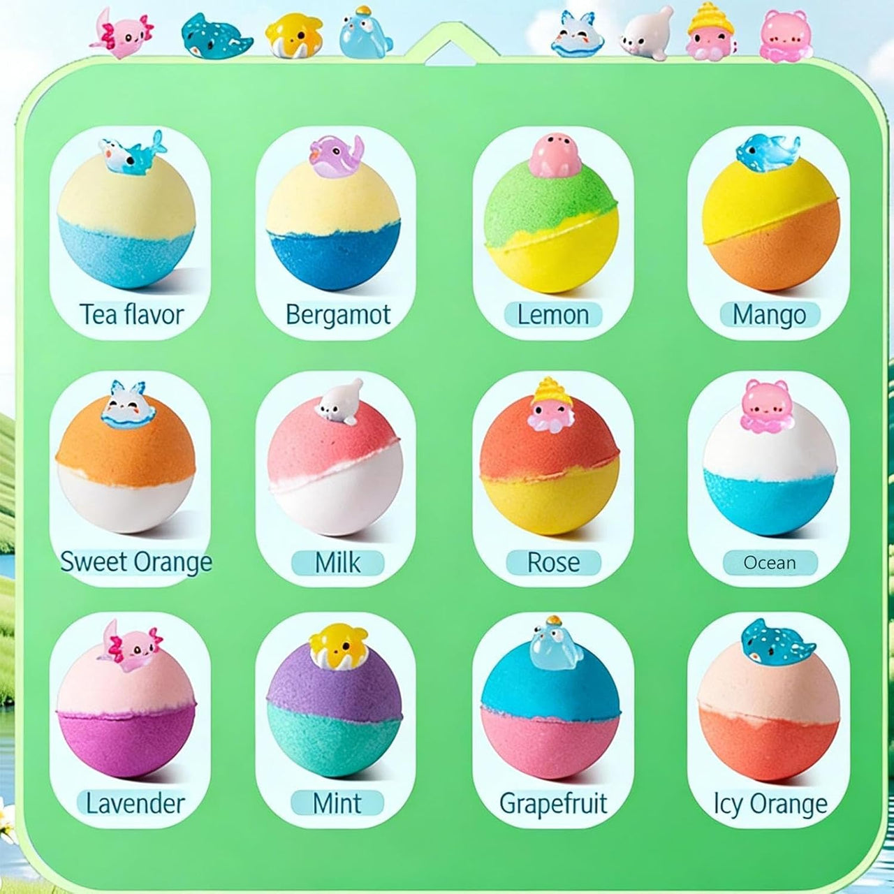 1 Piece Kindergarten Bath Bombs With Surprise Inside Toys