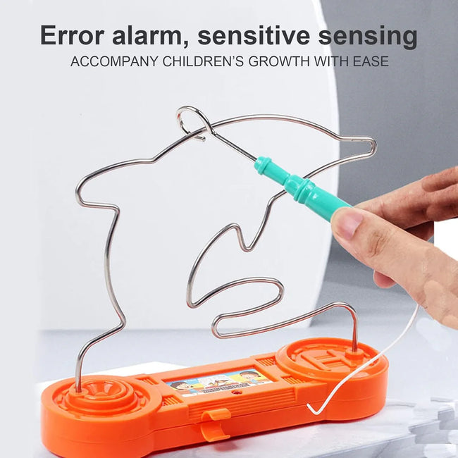 Hand Steady Electric Shock Maze Game - Skill & Coordination Challenge Toy Hover Image