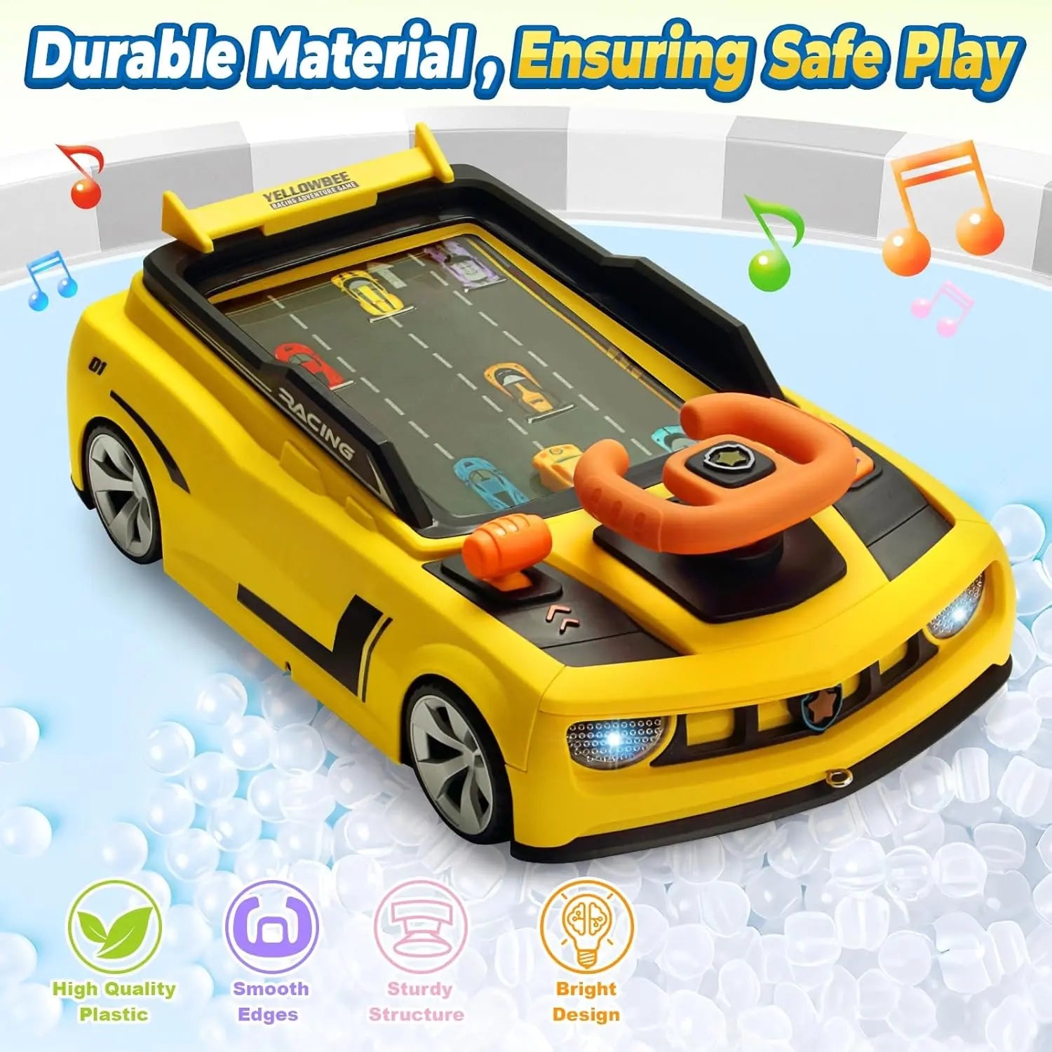 Adventure Steering Wheel Racing Game Toy for Kids
