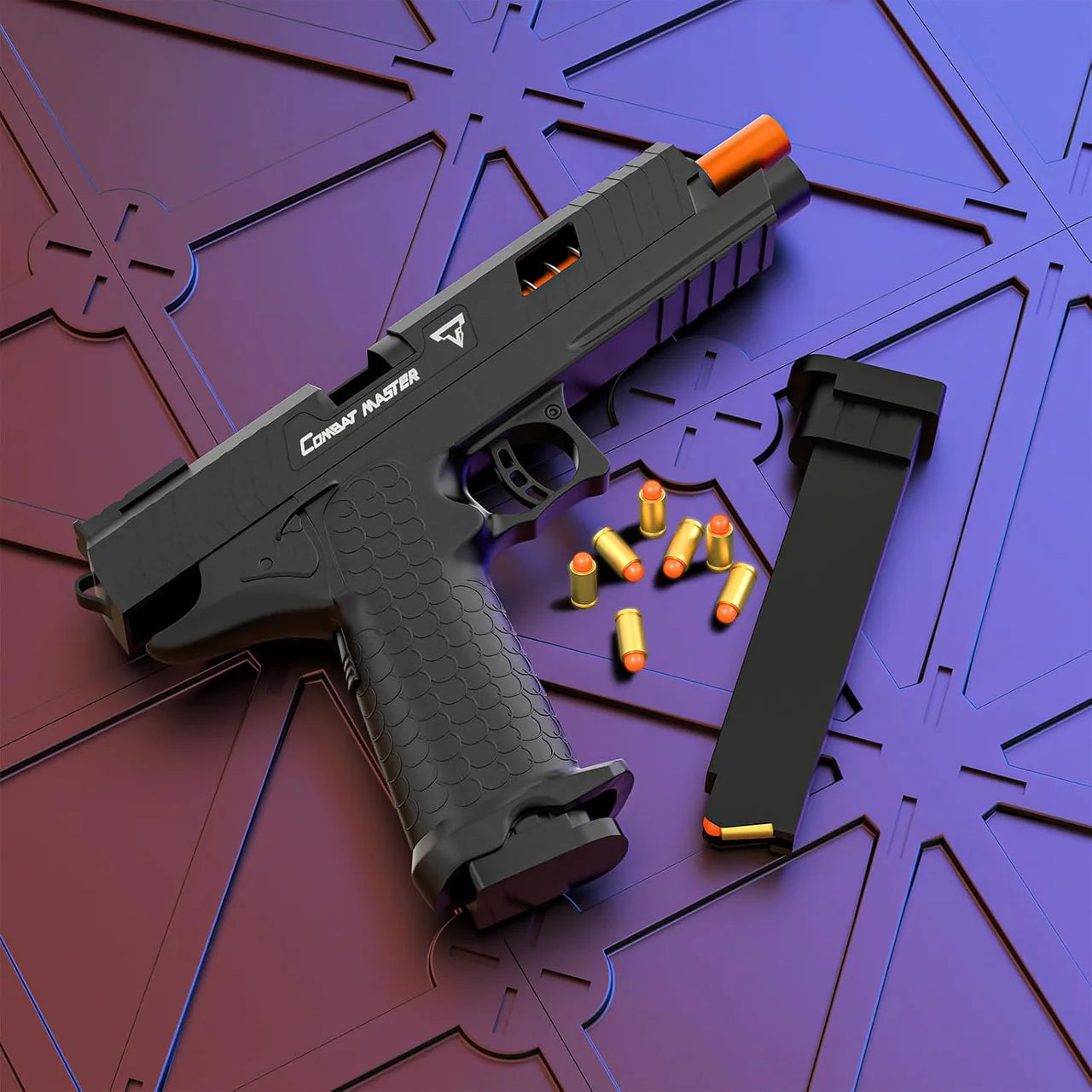 Automatic Shell Ejection Scorpion Blaster - Kids Toy with Realistic Effects