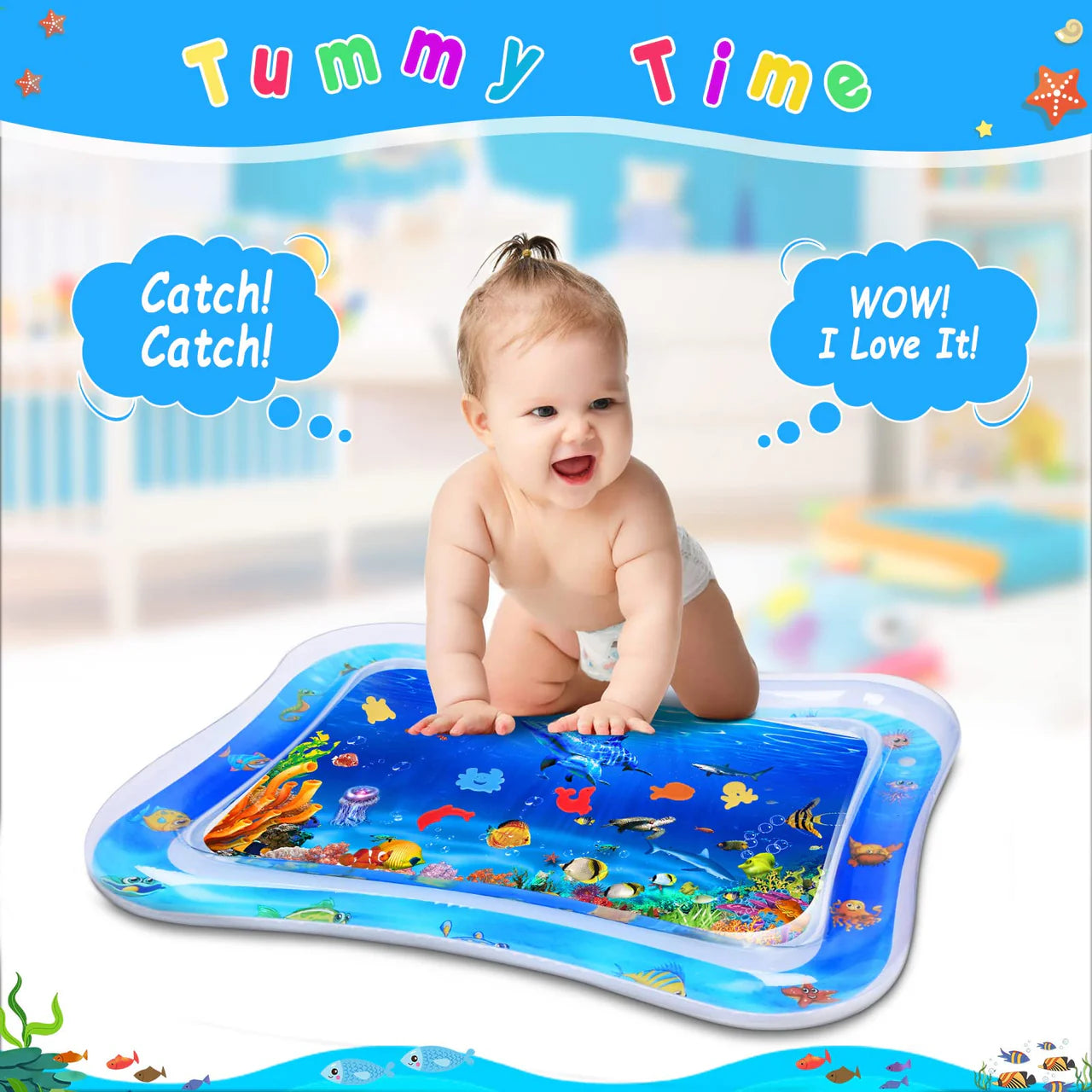 Baby Water Crawling Play Mat