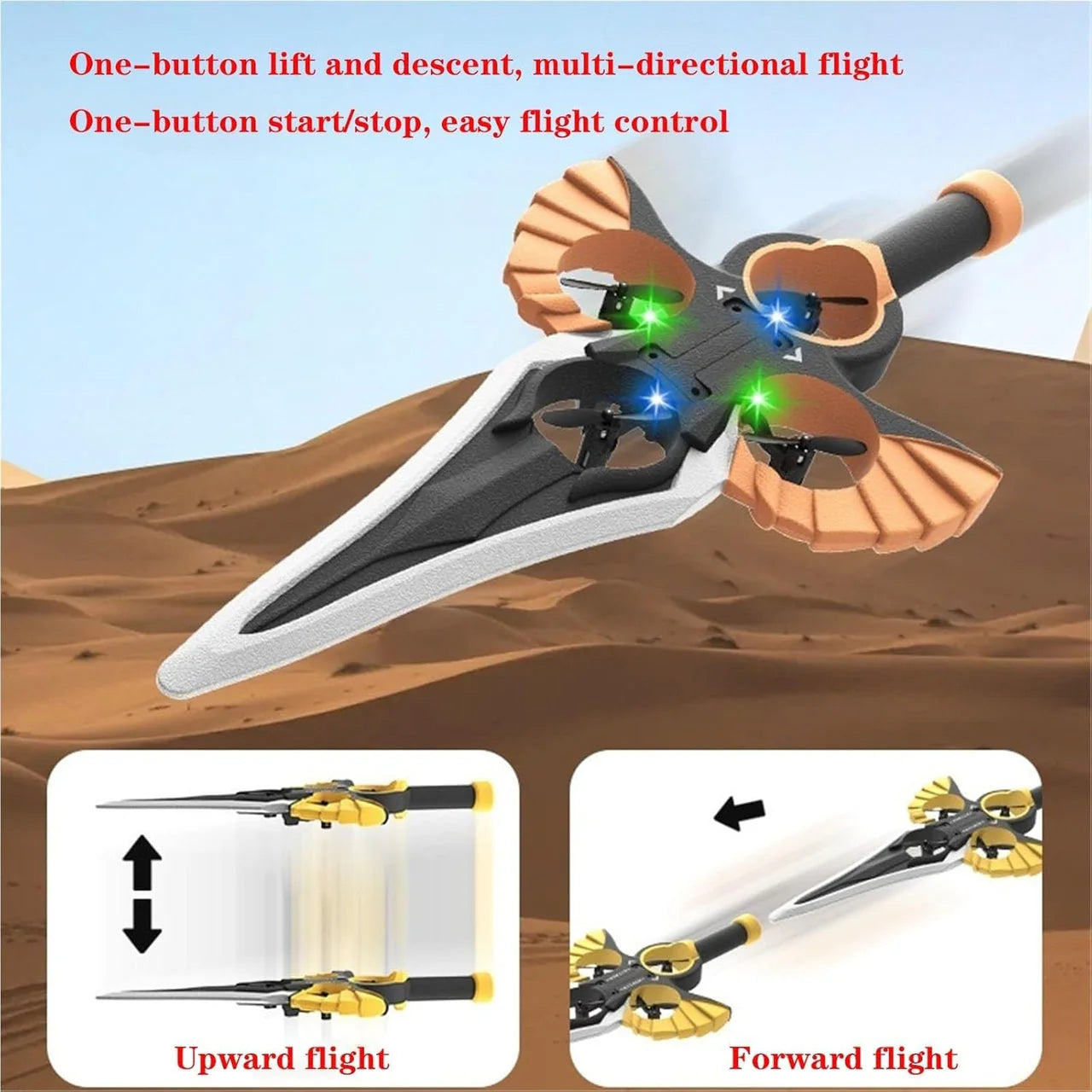 2.4g Rc Sword Flying Aircraft Model