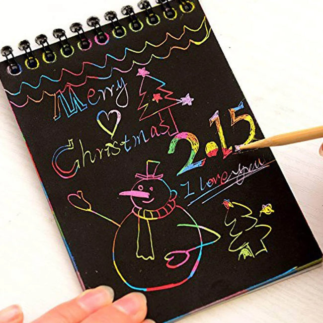 Scratch Painting Note Book for Kids Main Image
