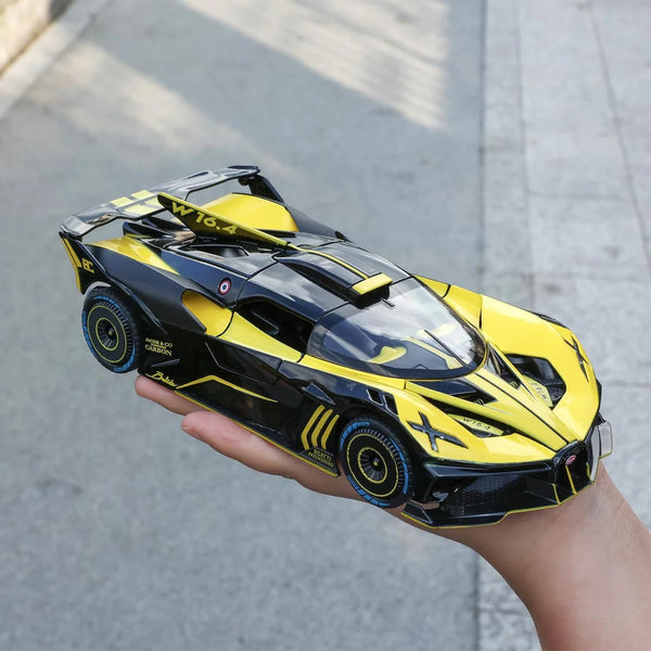 1:24 Bugatti Bolide Diecast Car - Premium Alloy Model Toy