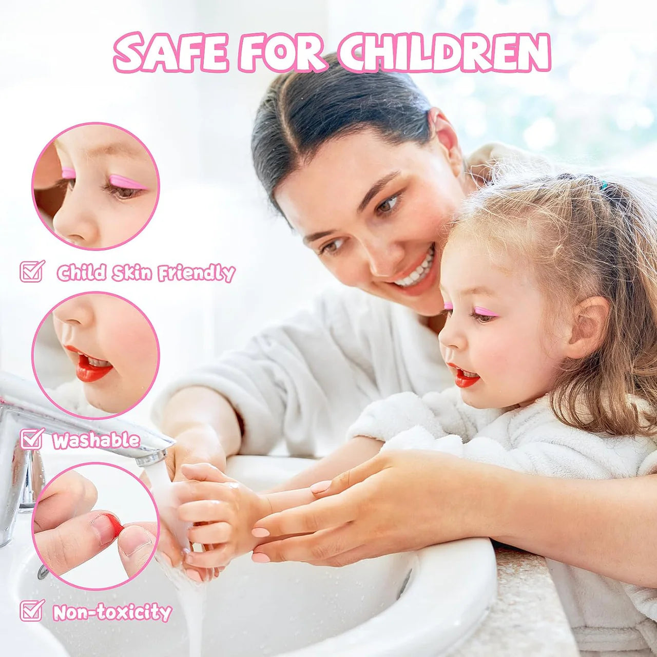 Princess Royal Jewelry & Makeup Set - 2-in-1 Pretend Play Cosmetic Kit