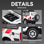 1:24 Scale Toyota Land Cruiser LC80 Diecast Model - Metal Car with Lights & Sound