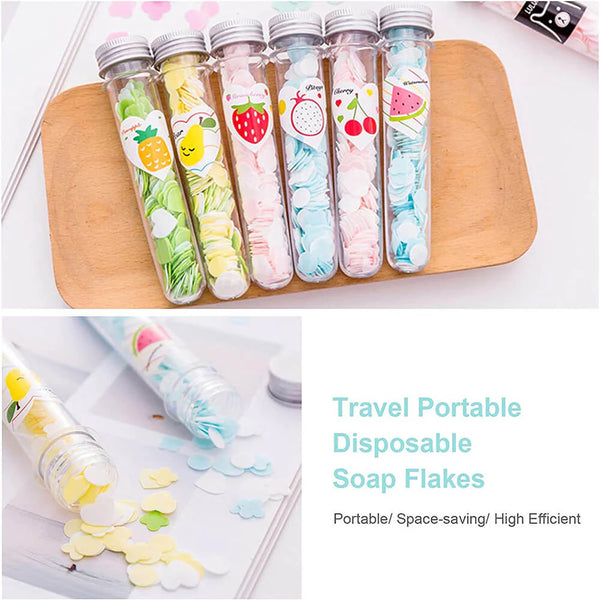 Disposable Paper Soap Sheets - Portable Travel Hand Wash (Pack of 1)