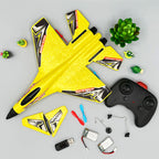 SU-35 RC Foam Plane - 2.4G Remote Control Glider with LED Night Lights