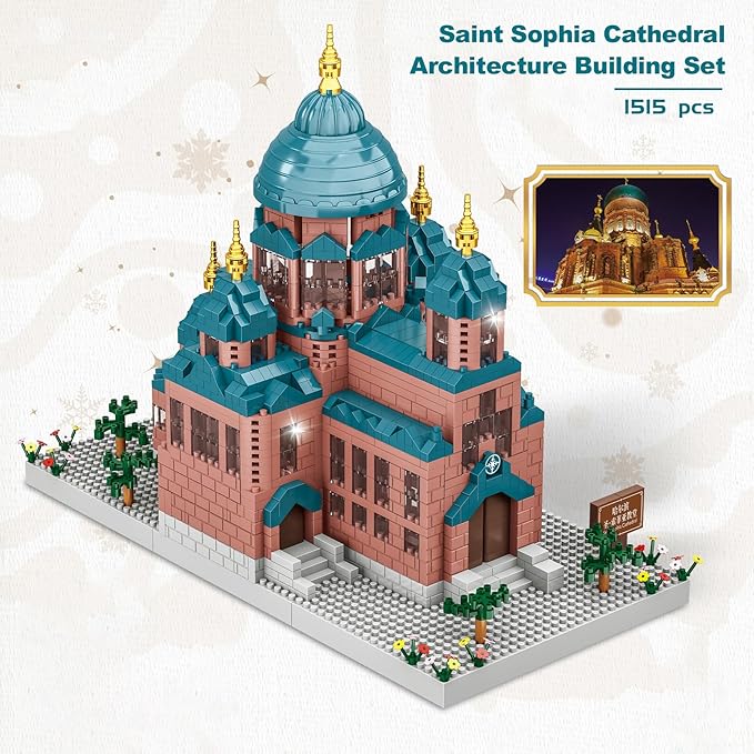 Sofia Castle Model Mini Building Blocks