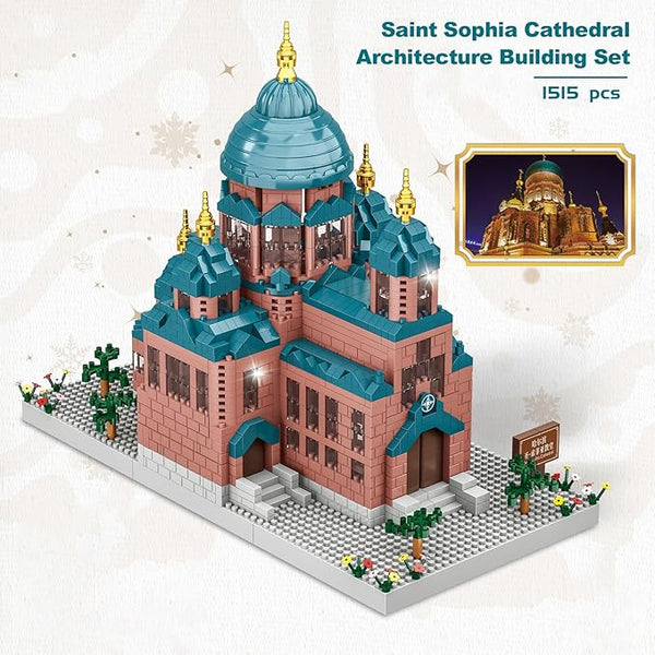 Sofia Castle Model Mini Building Blocks