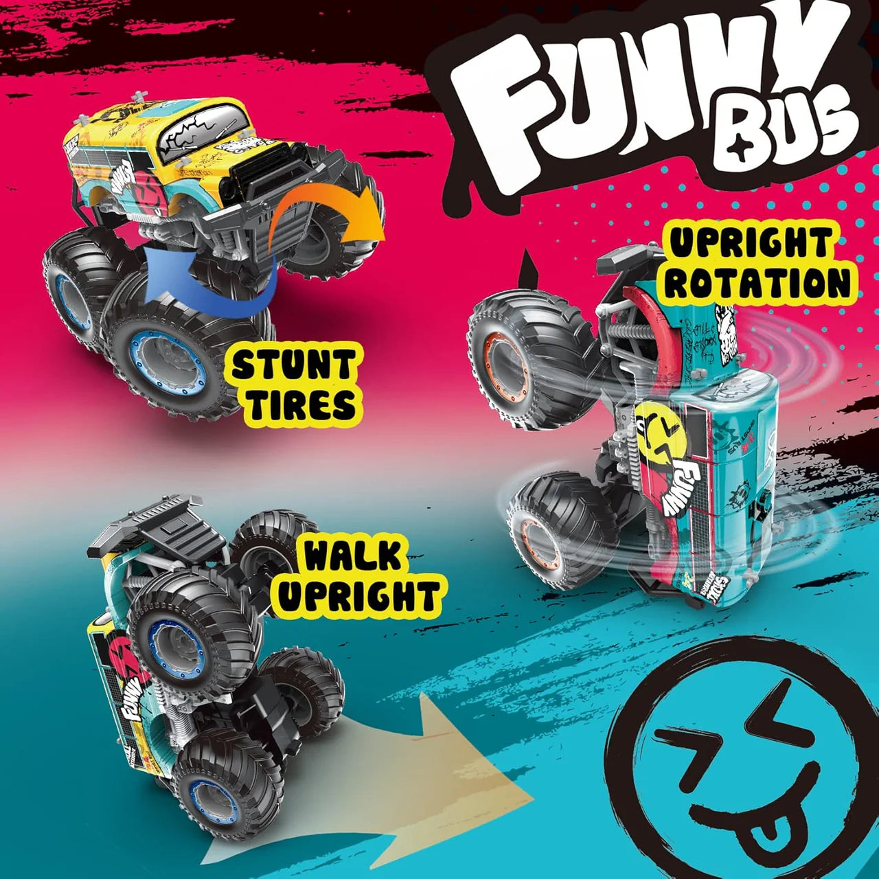 360° Remote Control Dancing Monster Truck Secondary image