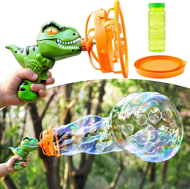 Dinosaur Bubble Blaster Gun for Kids Main Image