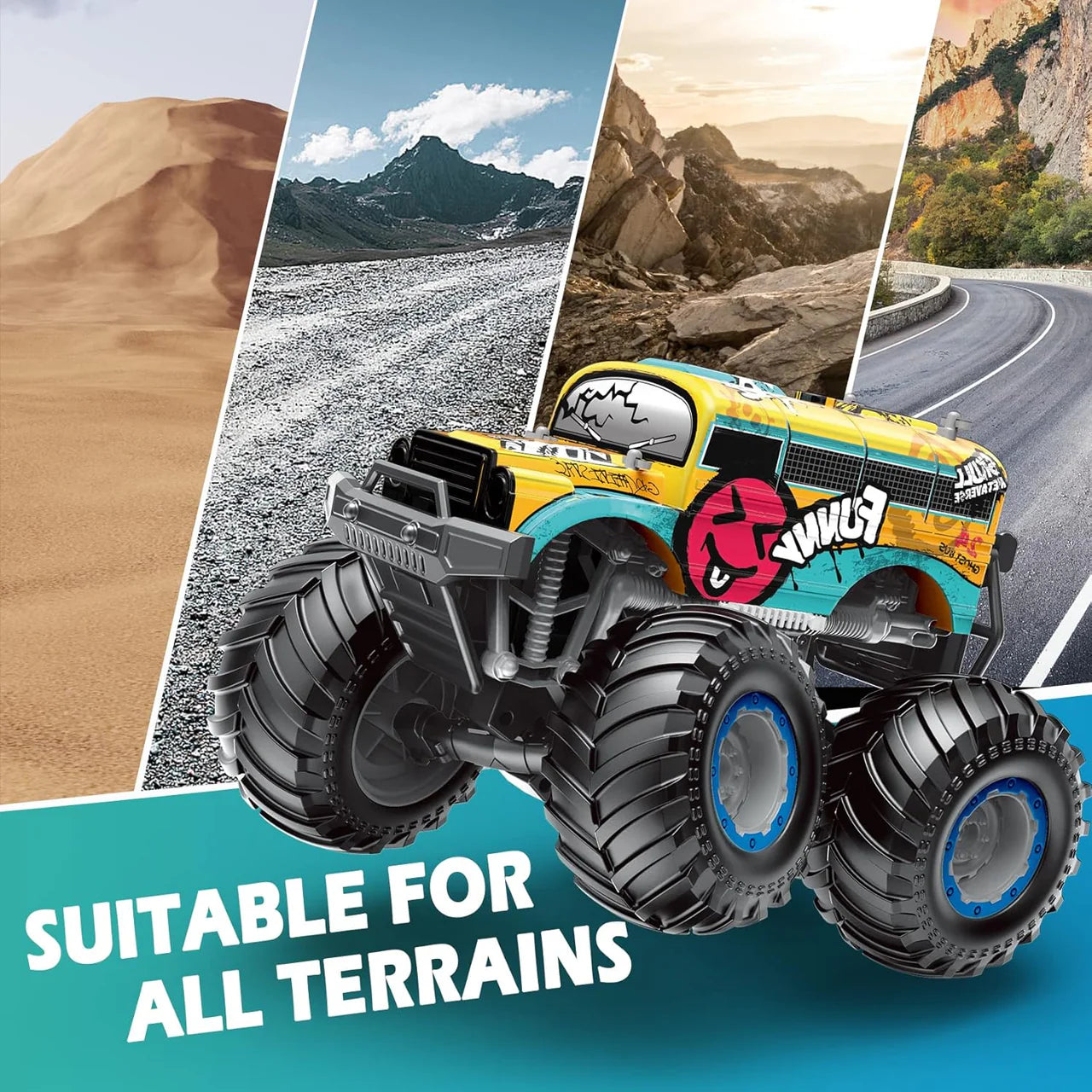 360° Remote Control Dancing Monster Truck Main image