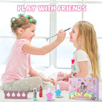 Princess Royal Jewelry & Makeup Set - 2-in-1 Pretend Play Cosmetic Kit