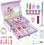 Princess Royal Jewelry & Makeup Set - 2-in-1 Pretend Play Cosmetic Kit
