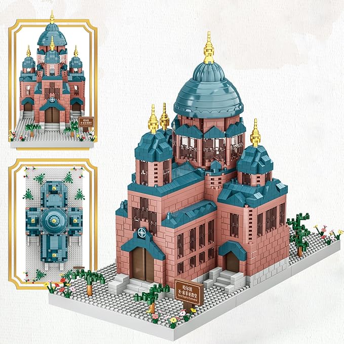 Sofia Castle Model Mini Building Blocks