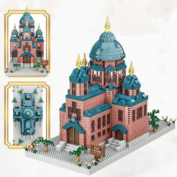 Sofia Castle Model Mini Building Blocks