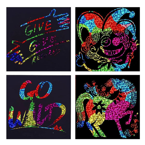 Scratch Painting Note Book for Kids