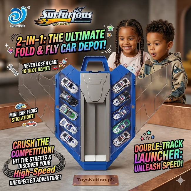 2-in-1 Double Track Launcher Case Hover Image