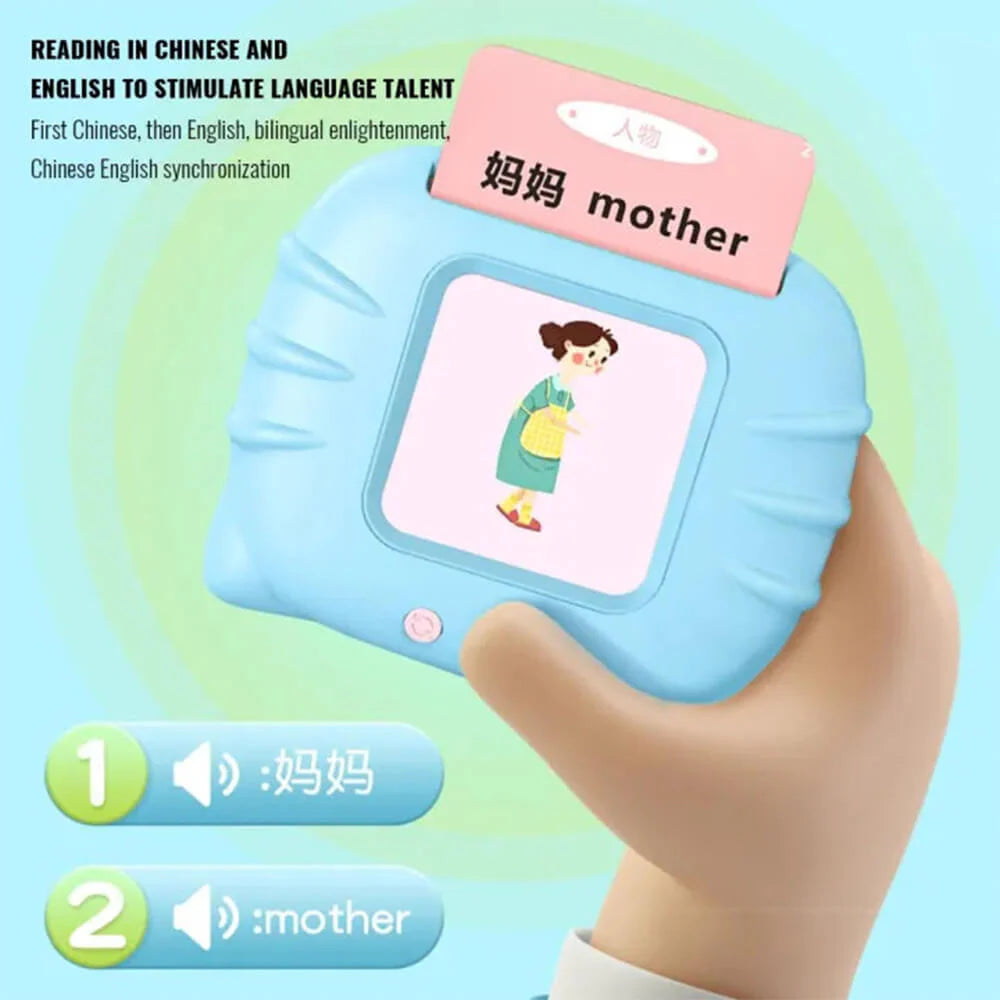 Rechargeable Flash Card Reader - Educational Learning Toy for Toddlers Secondary image