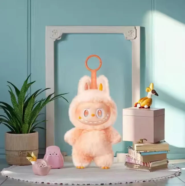 Labubu Plush Doll Blind Box - Cute Vinyl Plush Keychain Pendant Hover Image