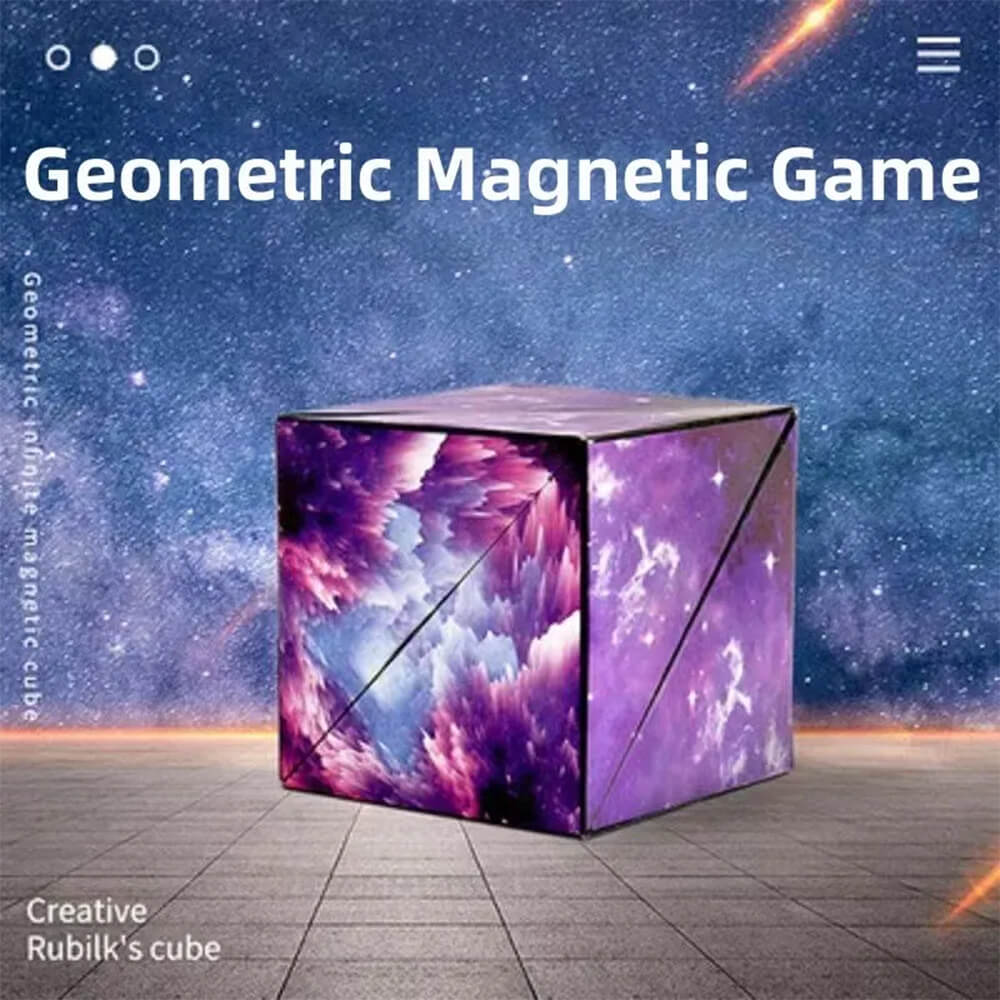 3d Geometric Brain Infinity Teaser Magic Cube Main image