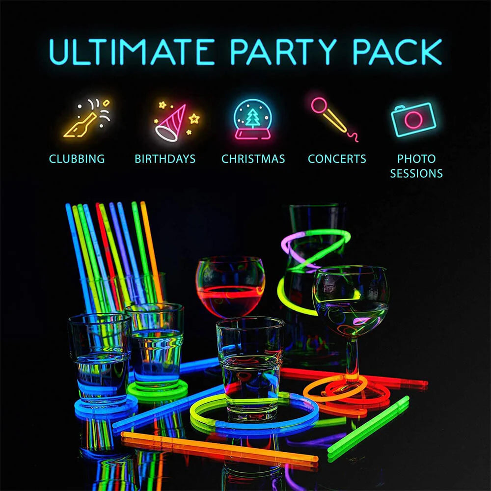 50 Pcs - Glow Sticks Glow in the Dark
