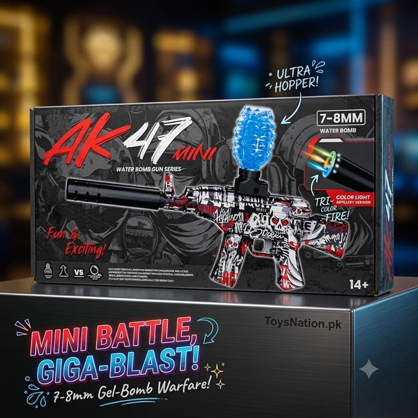 AK-47 Mini Gel Blaster Gun | Water Bomb Series