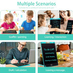 LCD Writing Tablet 8.5" - Reusable Digital Drawing Board with Erase Button