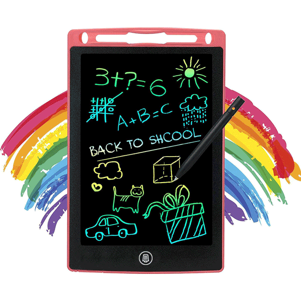LCD Writing Tablet 8.5" - Reusable Digital Drawing Board with Erase Button