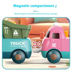 17-Piece Electric Train Track Set - Locomotive & Engineering Vehicles for Kids