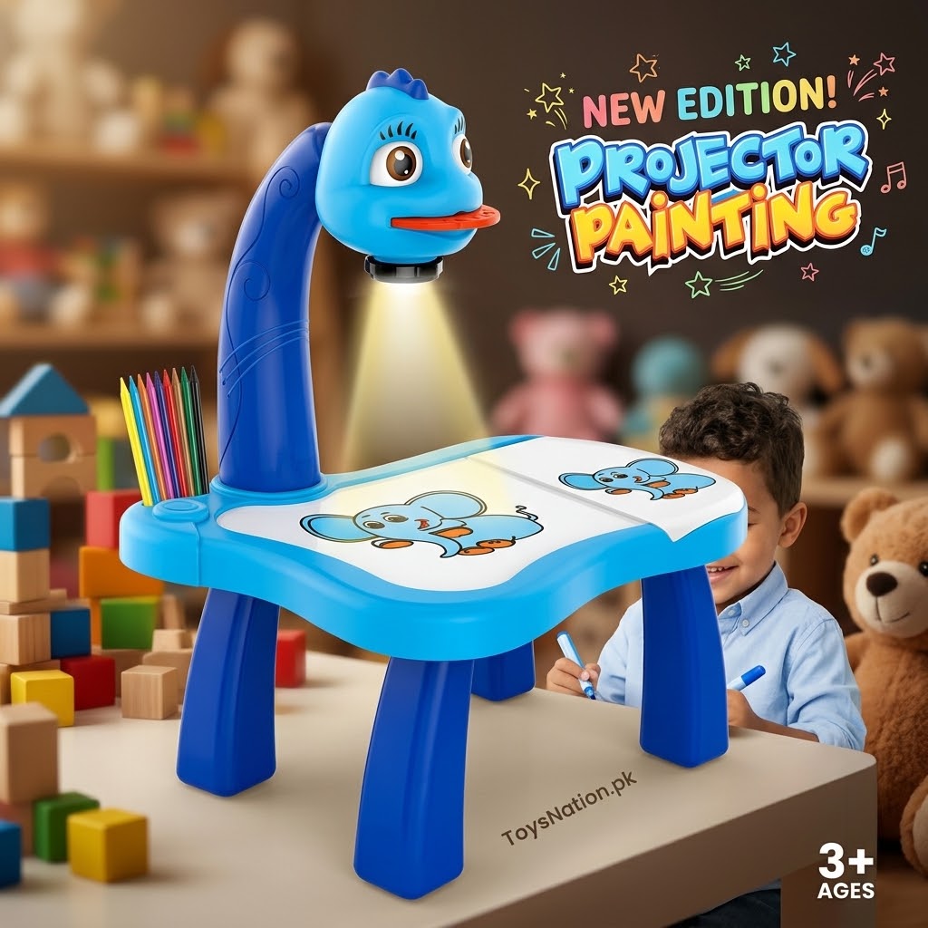 Dinosaur Drawing Projector Table for Kids – Creative Art & Tracing Set Secondary image