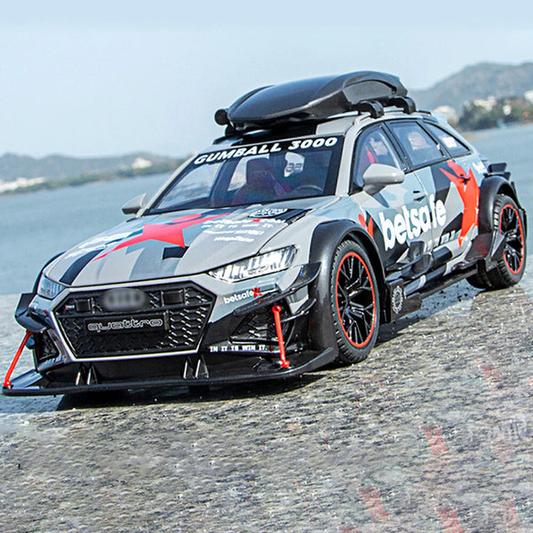 1:24 Scale Audi RS6 Quattro Die-Cast Model - Alloy Performance Wagon