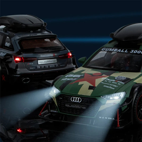 1:24 Scale Audi RS6 Quattro Die-Cast Model - Alloy Performance Wagon